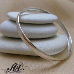 Сребърна дамска гривна  B-492